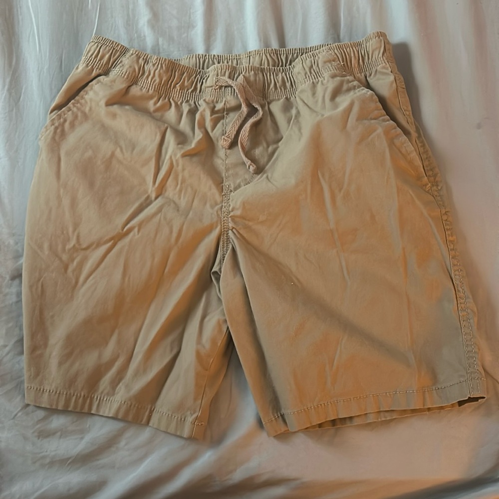 Boys L (10-12) Wonder Nation Khaki Shorts